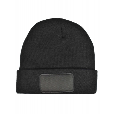 
                                            Bonnets. rPET Beanie With Label
                                            