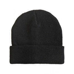 Шапки. Вязаная шапка с вафельной текстурой