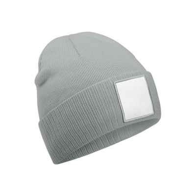 
                                                Bonnets. Appliqué Patch Beanie
                                                
