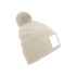 Bonnets. Appliqué Patch Pom Beanie
