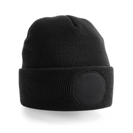 Circular Patch Beanie