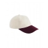 Caps. Contrast Peak Leisure Cap