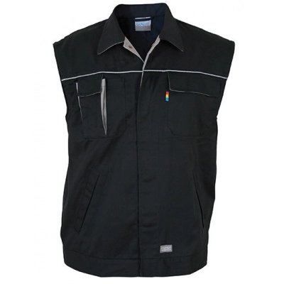 
                                                Contrast Work Vest
                                                