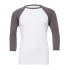 Unisex 3 / 4 Sleeve Baseball T-Shirt