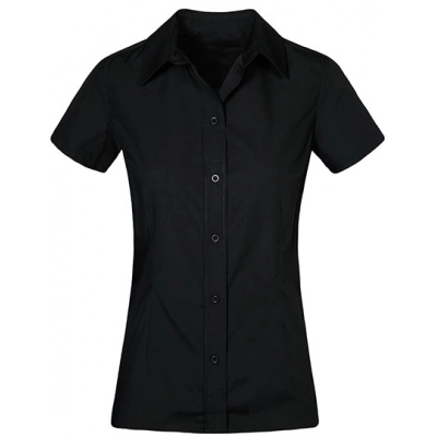
                                            Women`s Poplin Shirt Short Sleeve
                                            