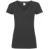 Футболки. Женская футболка с V-образным вырезом и стандартной плотностью ткани Футболки. Женская футболка с V-образным вырезом и стандартной плотностью ткани