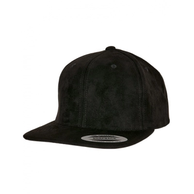
                                                Caps. Suede Leather Snapback
                                                