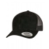 Caps. Suede Leather Trucker Cap