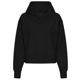 Толстовки и куртки. Женская свободная толстовка с капюшоном