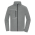 Jackets. Fleece Jacket - Corduroy Look