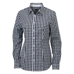 Ladies` Checked Blouse