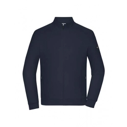 Толстовки и куртки. Мужская куртка на молнии из интерлока