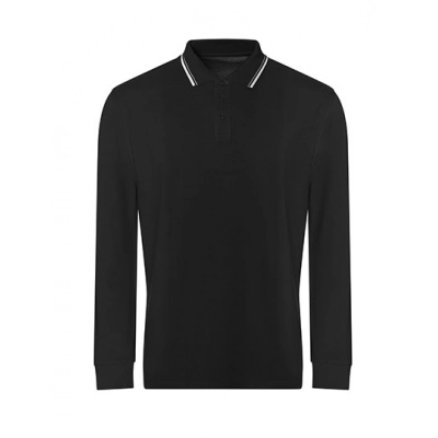 
                                                Polo shirts. Long Sleeve Tipped 100 Polo
                                                