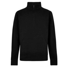 Толстовки и куртки. Регулярный крой, толстовка с 1/4 молнией из пике.