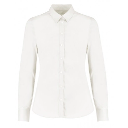 Ladies` Tailored Fit Stretch Oxford Shirt Long Sleeve
