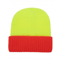 Шапки. Двухцветная шапка-бини