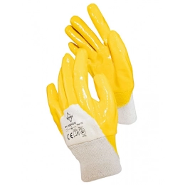 Перчатки. Хлопковые перчатки с нитриловым покрытием 