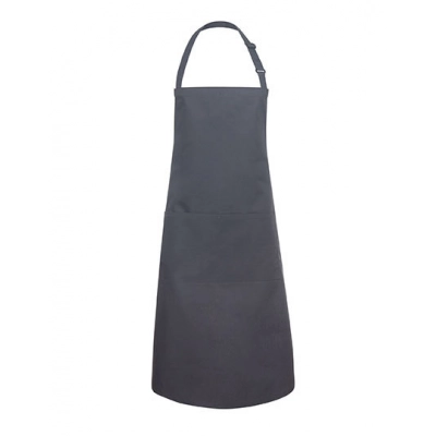 
                                            Bib Apron Basic with Pocket and Buckle
                                            