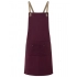 Bib Apron Urban-Nature with Cross Straps and big Pocket