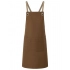 Bib Apron Urban-Nature with Cross Straps and big Pocket