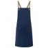 Bib Apron Urban-Nature with Cross Straps and big Pocket
