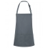 Short Bib Apron Basic with Buckle and Pocket