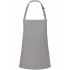 Short Bib Apron Basic with Buckle and Pocket