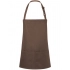 Short Bib Apron Basic with Buckle and Pocket