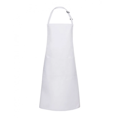 
                                            Aprons. Oversized Bib Apron Basic with Buckle and Pocket
                                            