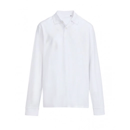 Поло. Универсальная рубашка-поло с длинным рукавом 