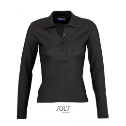 Ladies` Longsleeve Polo Podium
