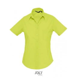 Popeline-Blouse Escape Shortsleeve