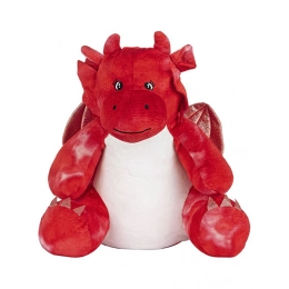 Мягкая игрушка и фигурки. Дракон Зиппи красного цвета