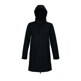 Куртки. Женское длинное софтшелл пальто Achille