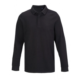 Мужская рубашка-поло с длинным рукавом Owen