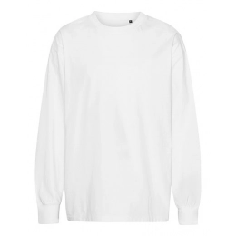 Футболки. Удлиненная футболка свободного кроя с длинным рукавом