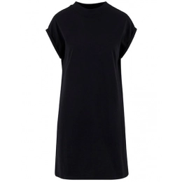 Платья. Женское платье с удлинённым плечом