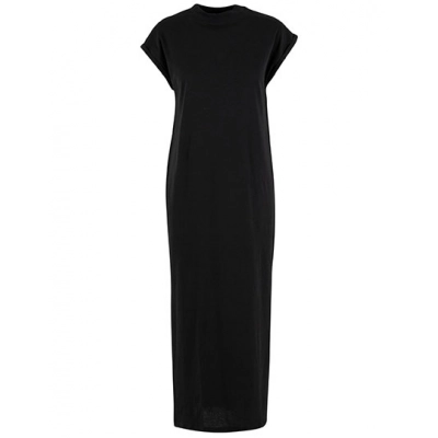 
                                                Dresses. Ladies Long Extended Shoulder Dress
                                                