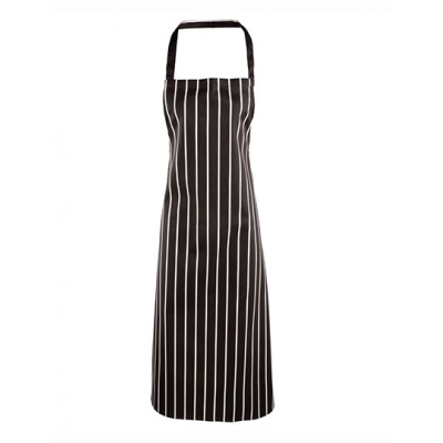 
                                            Striped Bib Apron
                                            