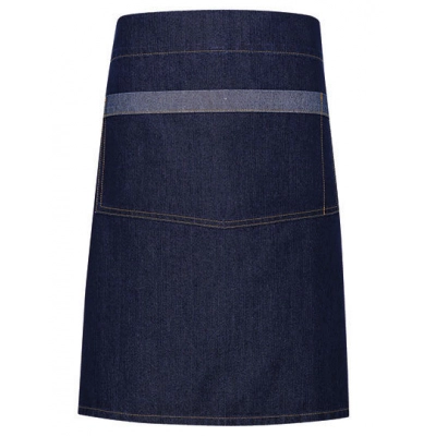 
                                            Domain Contrast Denim Waist Apron
                                            