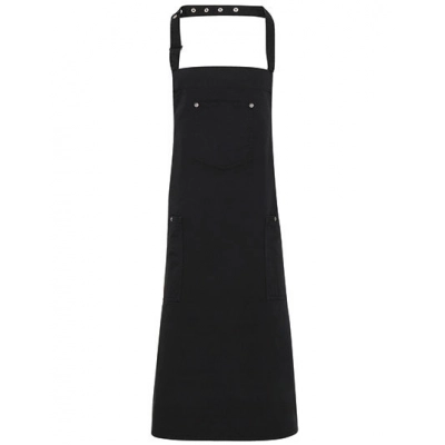 
                                            Cotton Chino Bib Apron
                                            