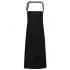 District Waxed Look Denim Bib Apron