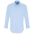 Mens Stretch Fit Poplin Long Sleeve Cotton Shirt