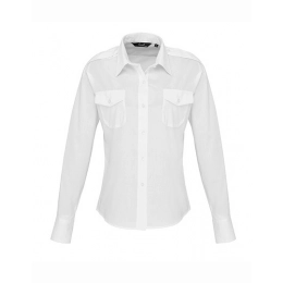 Ladies` Long Sleeve Pilot Shirt