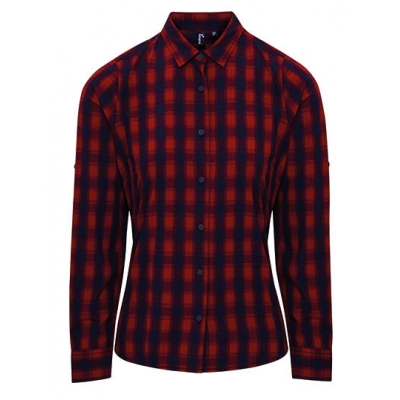 
                                                Ladies` Mulligan Check Cotton Long Sleeve Shirt
                                                