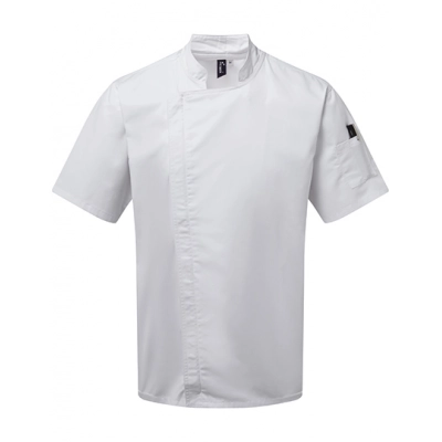
                                                Chefs Zip-Close Short Sleeve Jacket
                                                