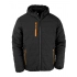 Recycled Black Compass Padded Winter Jacket