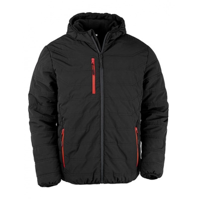 
                                                Recycled Black Compass Padded Winter Jacket
                                                