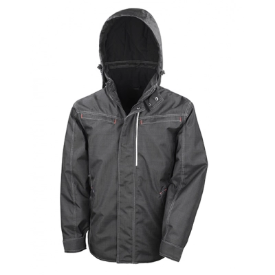 
                                                Denim Texture Rugged Jacket
                                                
