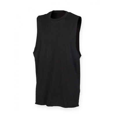 
                                                Men`s High Neck Slash Armhole Vest
                                                